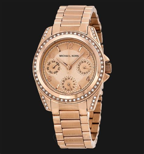 michael kors ladies blair rose gold watch mk5613|Michael Kors Blair Multi.